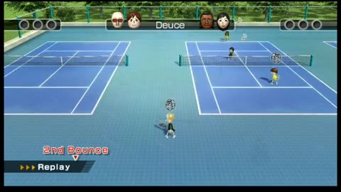 Wii Sports Tennis Game4