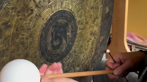 Nepalese Singing Bowl Gong