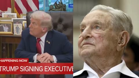 PRESIDENT TRUMP CONFIRMS GEORGE SOROS AND REID HOFFMAN UNDER EYE!