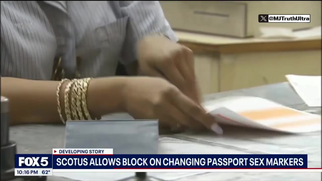 Trans people must listen to their true biological sex on Passports