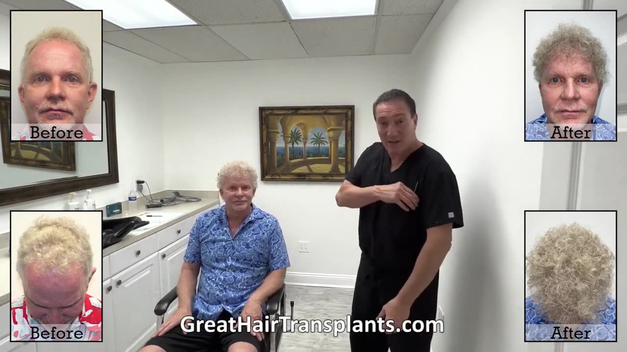 Dr. Brett Bolton Performs MaxHarvest™ Procedure on Patient Patrick