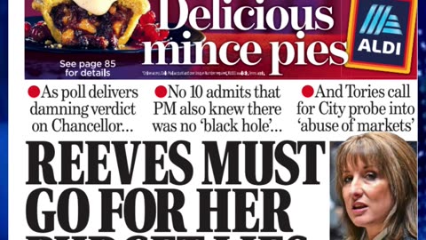 🔥Headlines Sunday 30th November 2025 Newspaper Headlines 🎉📰#britishpress #breakingnews