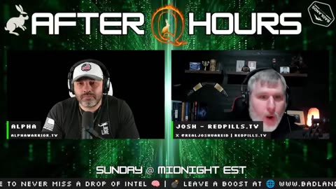 Q After Hours EP.014 - Alpha Warrior, and Josh Reid host