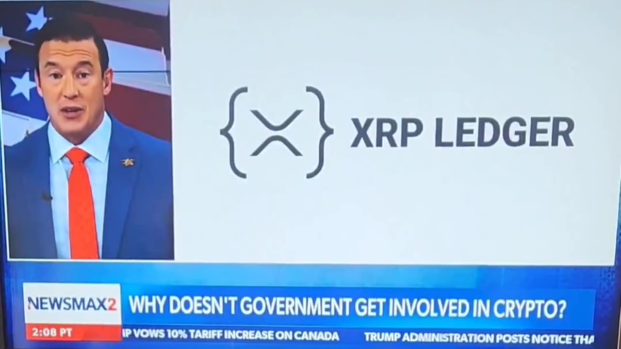 Newsmax talking LIVE on TV about using #XRP to eliminate US national debt! 💥🔥
