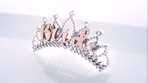 Rose Gold Bride Tiara 144638 