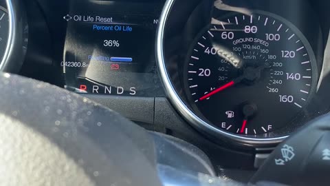 2019 Ford Mustang - Oil Life Reset