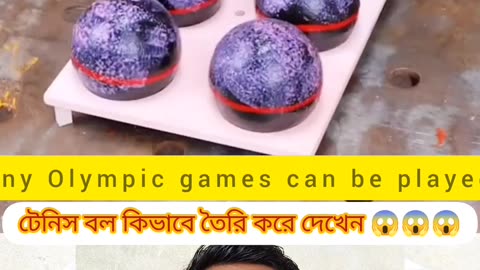 “How Tennis Balls Are Made – Short Reaction 🎾🔥”