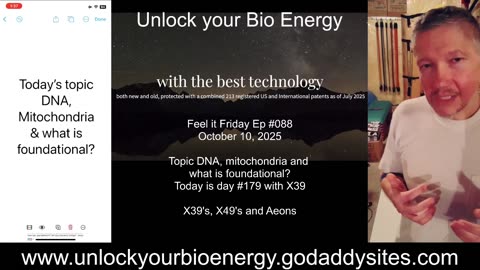 Feel it Friday Ep 88 October 10, 2025 Part 1