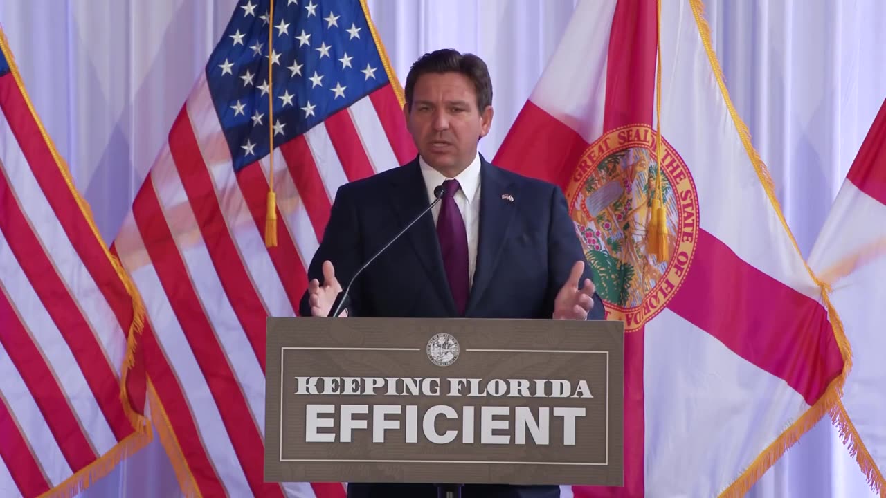 DESANTIS EXPLORES NO PROPERTY TAX