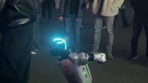 Dancing Robot Slaps Guy