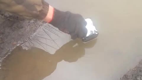 Russian Soldiers Taking a Water Break