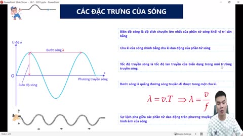 Bài 0201 Mô tả sóng và sự truyền sóng ts1 Mô tả sóng và sự truyền sóng 93 Phút