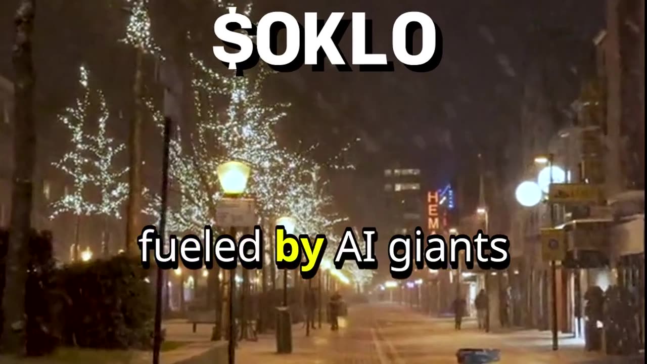 Oklo Ignites Nuclear Revolution with Tiny Reactors $OKLO #stonks #investing #genbet