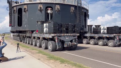 ✨🚀 Watch This Rocket Booster Roll Out Epicly! The Ultimate Space Launch