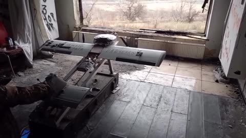 The Russians was almost killed by their own drone: an unsuccessful launch from the window