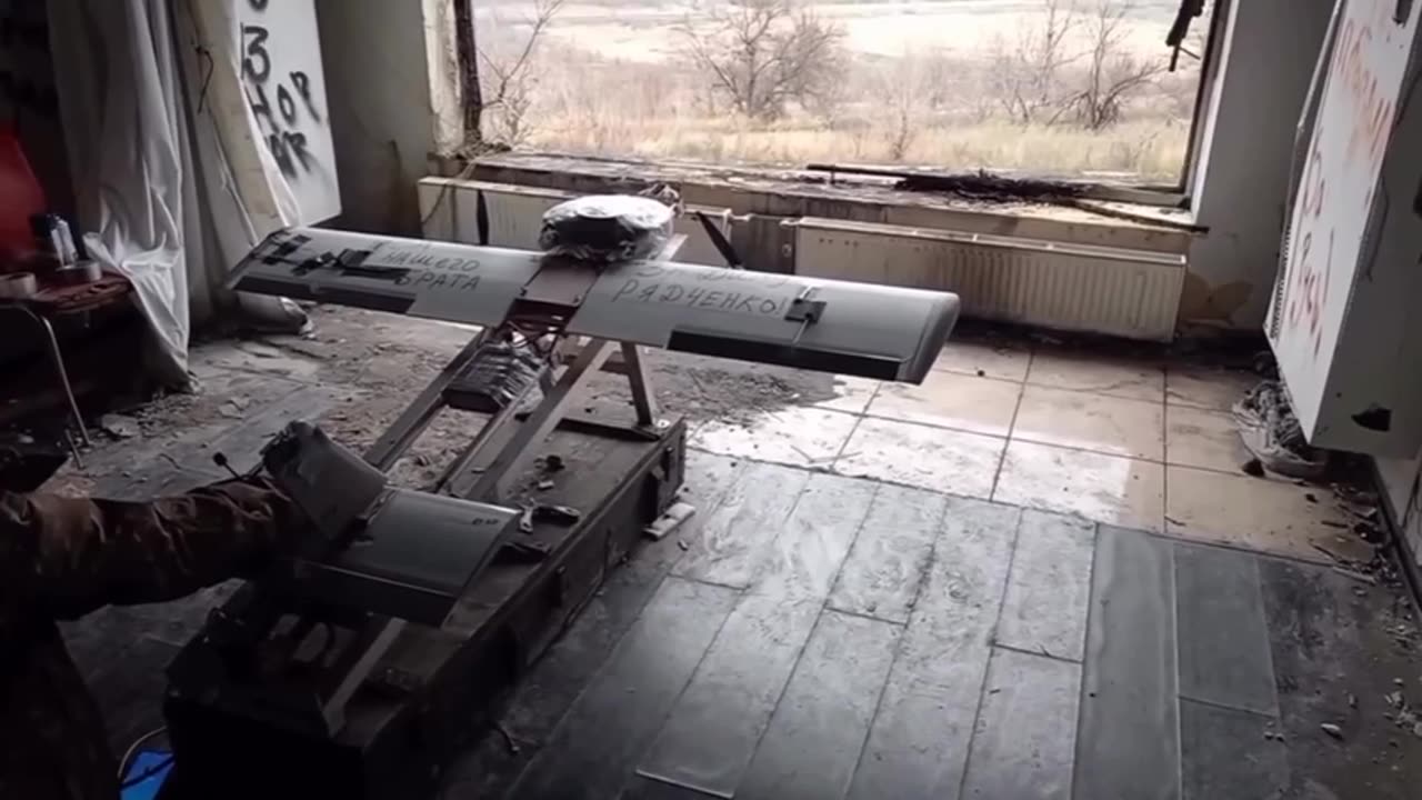 The Russians was almost killed by their own drone: an unsuccessful launch from the window