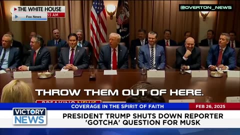 Victory News: Trump's First Cabinet Meeting & Spending Bill