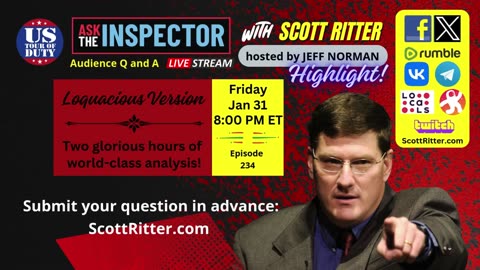 Episode 234 Highlight: Scott Ritter: Expert Economist?