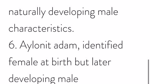 Eight genders in the Talmud..smh