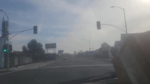 Leaving Fresno California