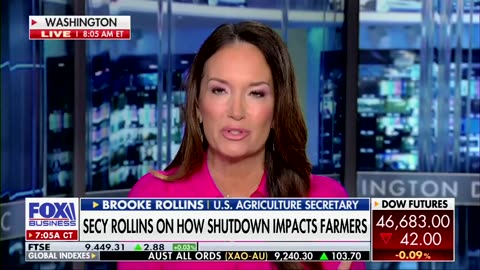Gunther Eagleman™ - This is a Radical Democrat shutdown, says @SecRollins.