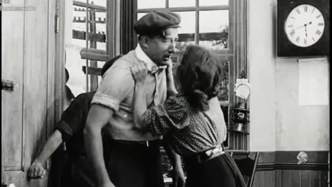 SAVED FROM THE TORRENTS (Essanay-1911) FRANCIS X. BUSHMAN. NEW English subtitles.