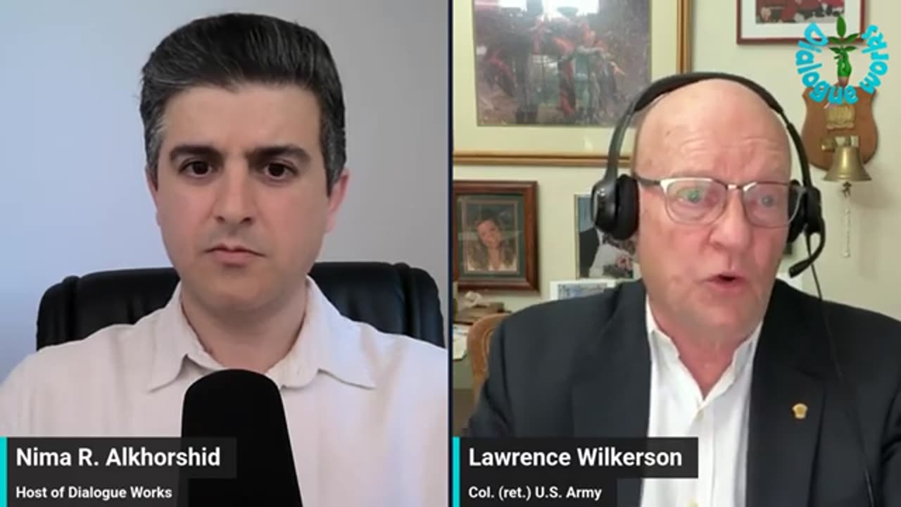 "and I became fierce like a lion" - Col. Larry Wilkerson (Dialogue Works)