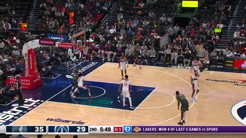 NBA - THIS THREE IS RIDICULOUS 🤧 DiVincenzo buries it in time to beat the shot clock!