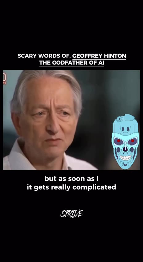 Geoffrey Hinton The Godfather of AI, "We Don't Really Understand What's Happening With A.I.