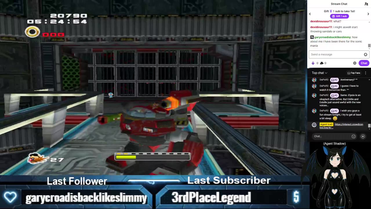 AI2U Unhinged HARD MODE then SA2 CC.
