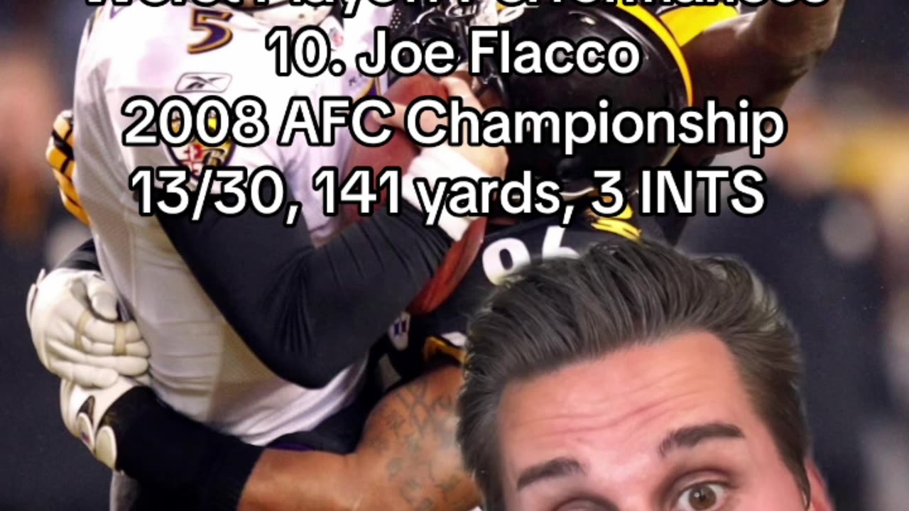 JOE FLACCO FALLS FLAT!!!