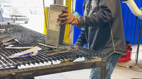 Proof our welders can fabricate anything… even a snack break. 😎🍿