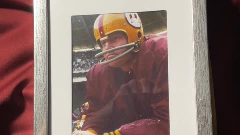 #httr #redskins #washington My Framed SONNY JURGENSEN Photo , Washington Redskins Quarterback