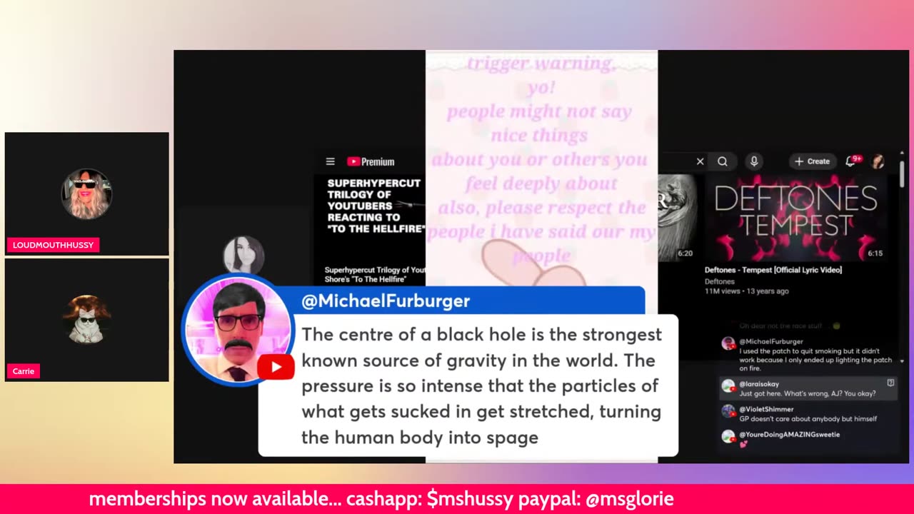 LoudMouthHussy Dec 3, 2025 'shanny rev retro react'