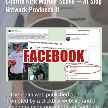 Fact Check: There Is NO Evidence To Support Claim Of A Second Bullet At Charlie Kirk Murder Scene