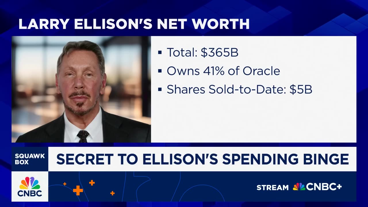 How Larry Ellison spends billions without selling many Oracle shares