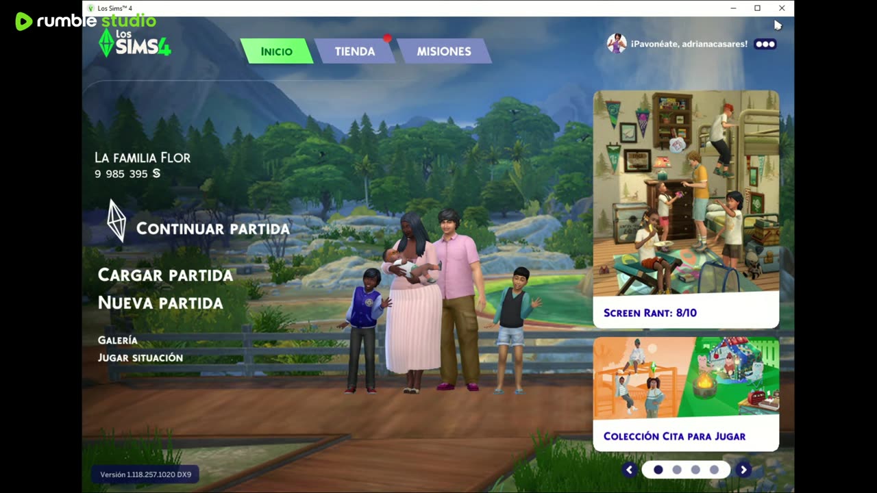 Sims 4 reto florear sim