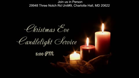 Christmas Eve Candle Light Service 2025
