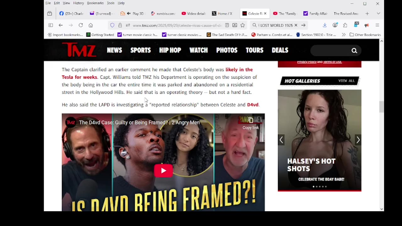 Celeste Rivas Cause of Death Undetermined and Critical