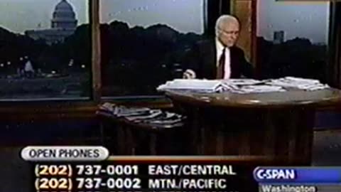 Post 9_11 C-SPAN Call_ Boy George (Bush) & Reagan On UFOs