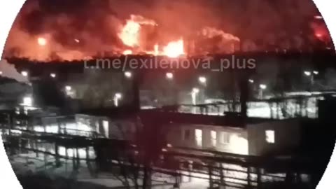 🔥🔥🔥 BOOM at the Ryazan oil refinery! ❗️The largest primary oil refining unit of