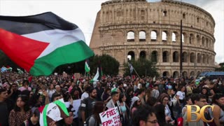 From Rome to Barcelona: Thousands attend pro-Palestinian demos