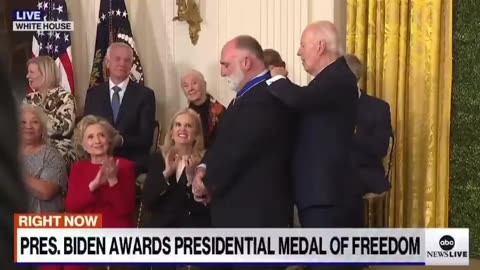 A Guy Who Was Photographed With the Attempted Trump Assassin Just Received the Presidential Medal of Freedom from Biden.