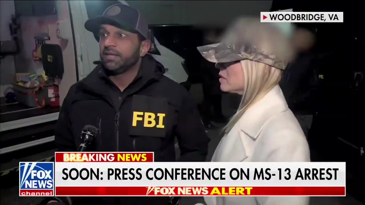 Pam Bondi and FBI Director Kash Patel announced the arrest of a high-ranking MS-13 leader