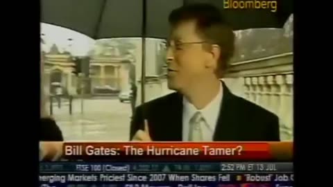 Kill Gates Holds the Patent on Controlling Hurricanes