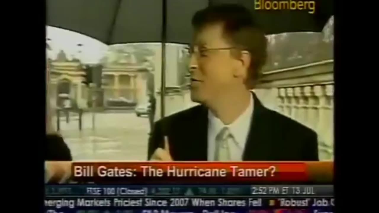 Kill Gates Holds the Patent on Controlling Hurricanes