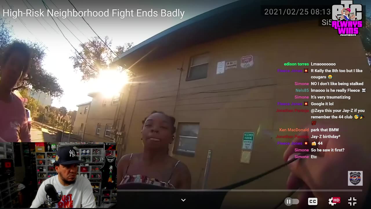 #bodycam REACTION: High-Risk Neighborhood Fight Ends Badly