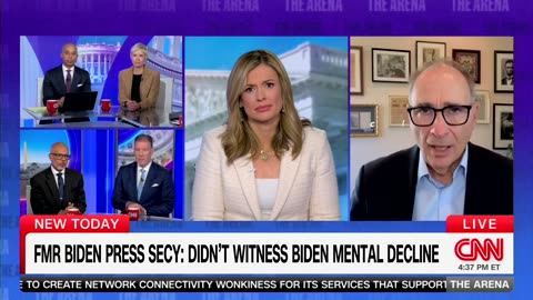 Axelrod Stumbles When Asked Point Blank If Karine Jean-Pierre Lied About Joe Biden's Mental Decline