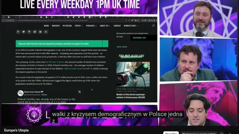 Kraje Europejskie zniszczone przez politykę migracyjną globalistów, zazdroszczą Polsce