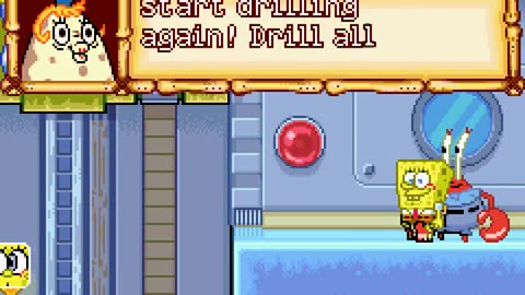 Gameboy Advance Longplay 211 SpongeBobs Atlantis Squarepantis